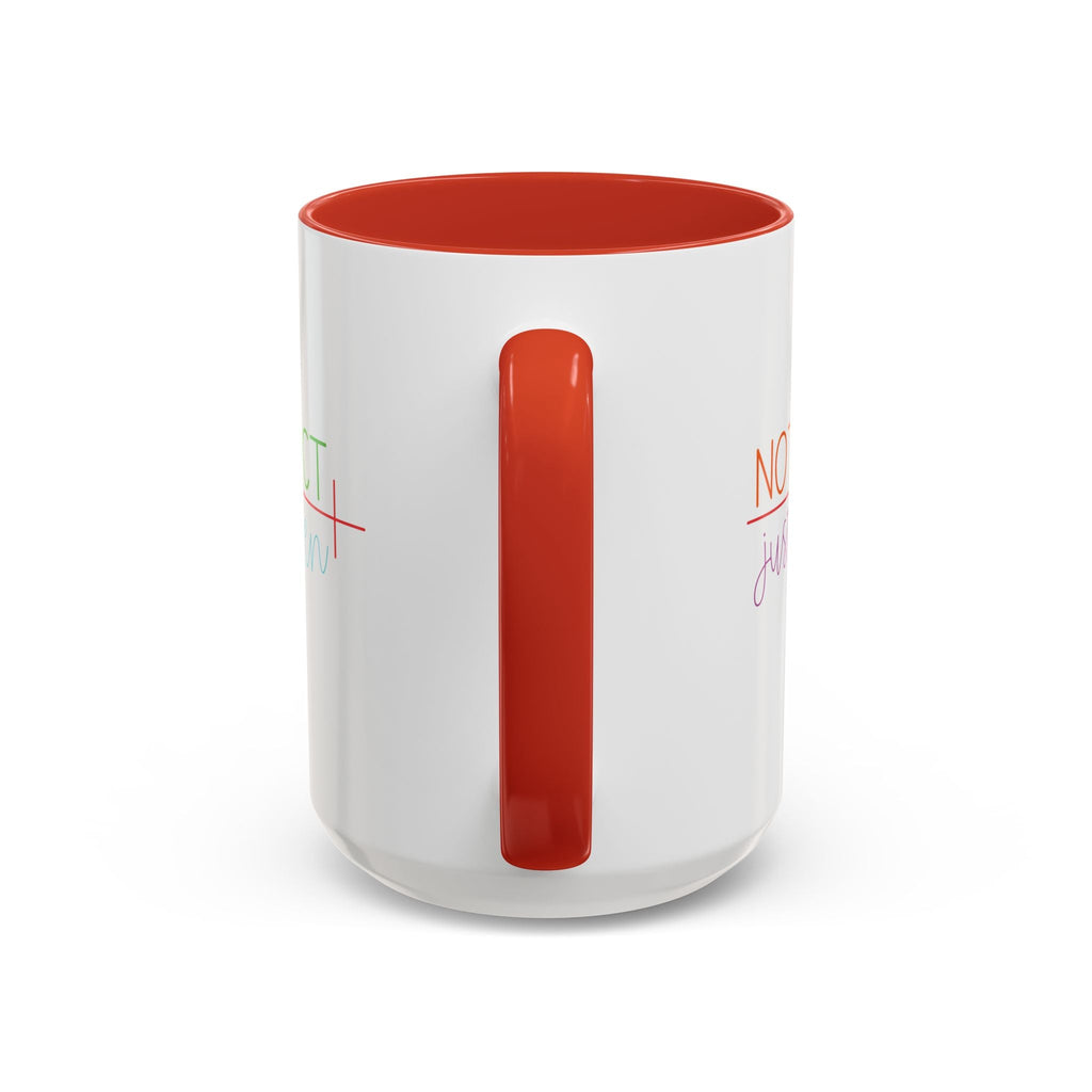 Not Perfect Just Forgiven - Inspirational Christian Coffee Mug - Blue Cava