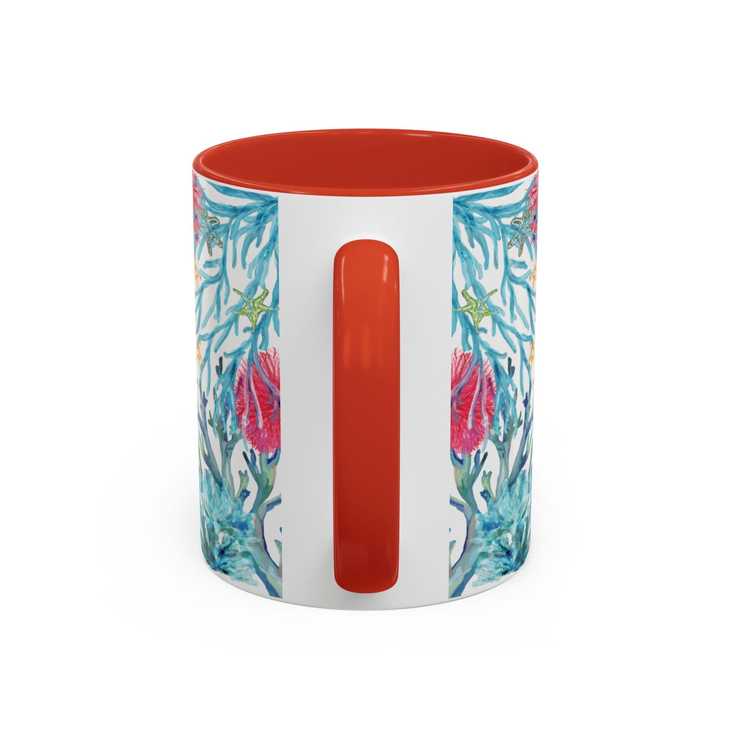 Ocean - Inspired Two Tone Coffee Mugs - Blue Cava