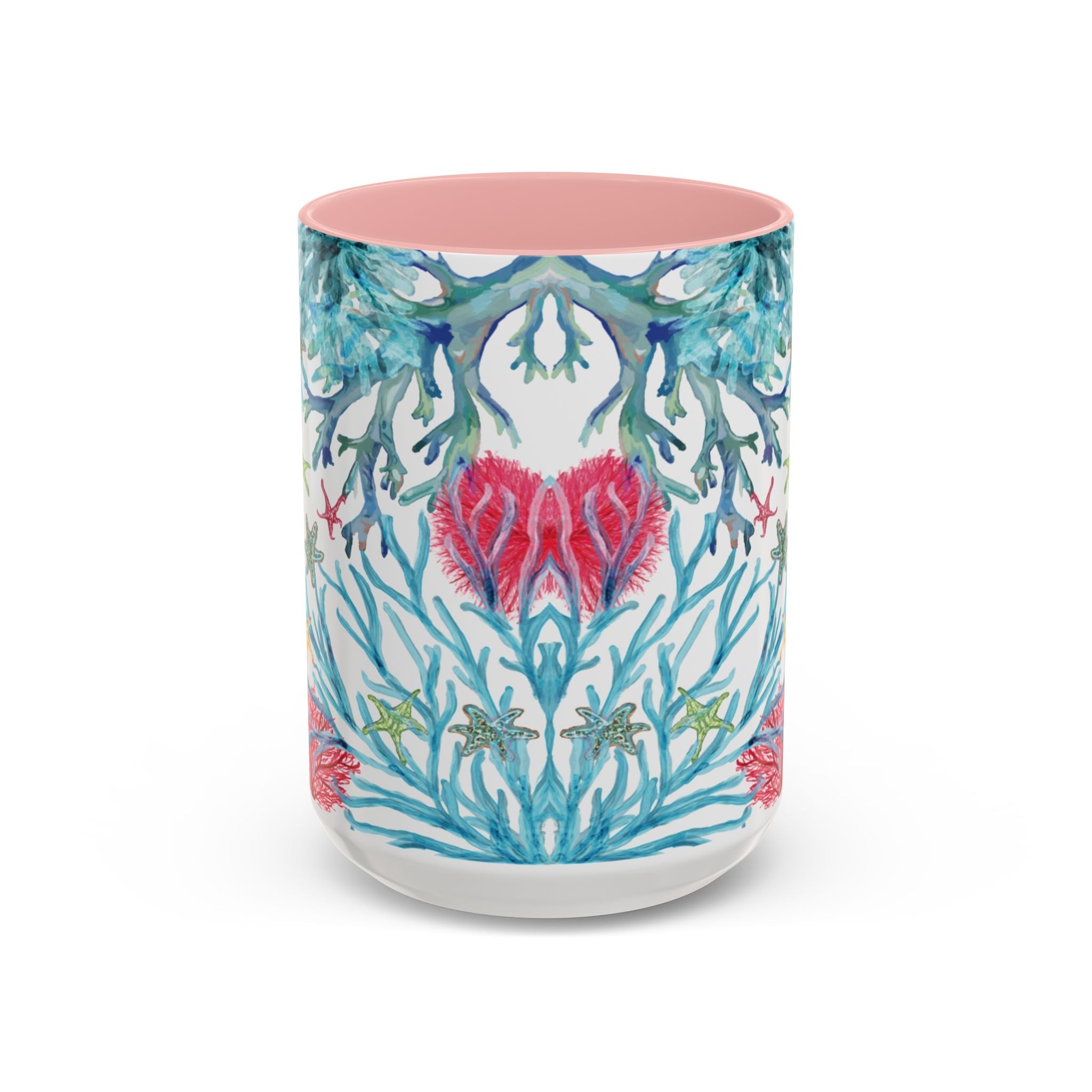 Ocean - Inspired Two Tone Coffee Mugs - Blue Cava