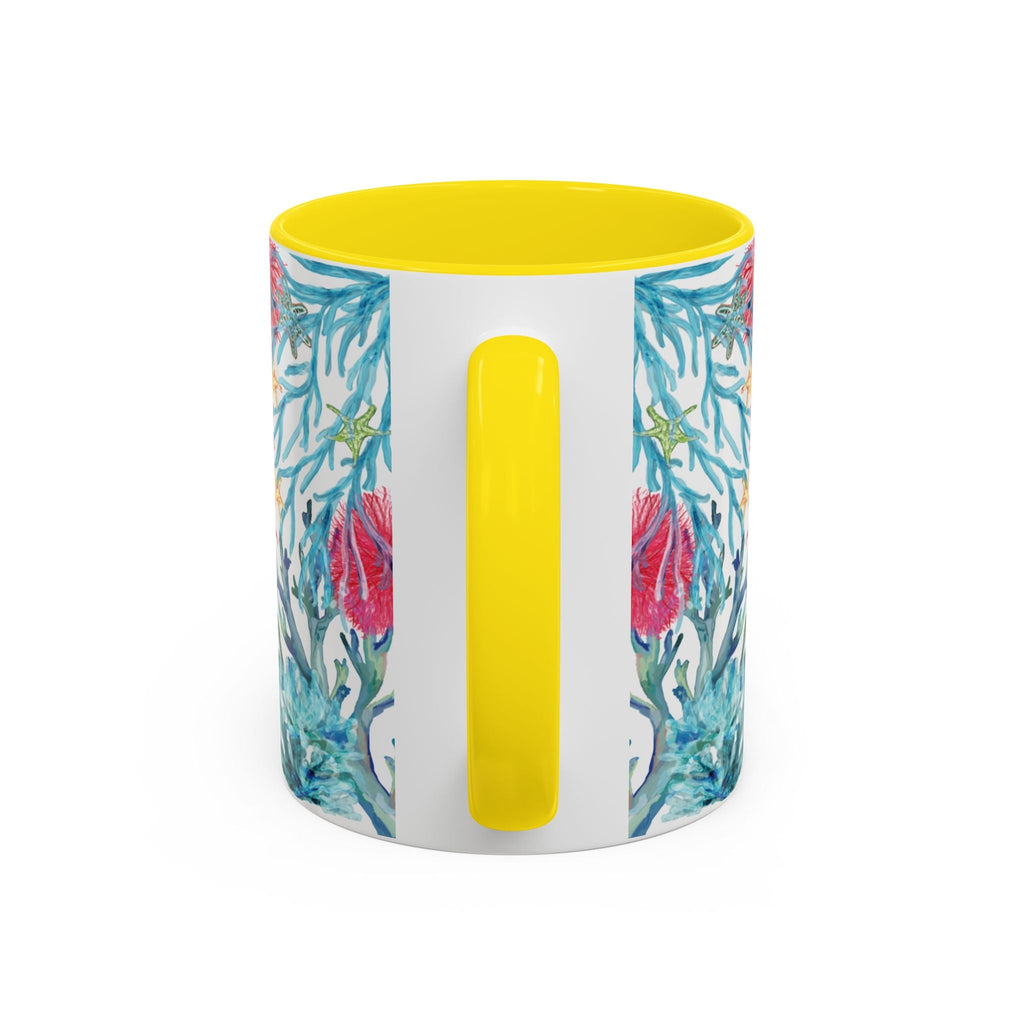 Ocean - Inspired Two Tone Coffee Mugs - Blue Cava