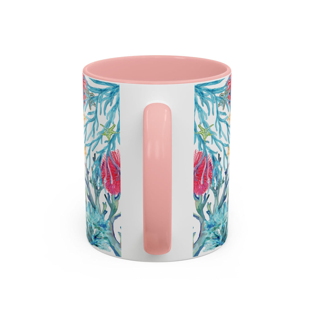 Ocean - Inspired Two Tone Coffee Mugs - Blue Cava