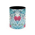 Ocean - Inspired Two Tone Coffee Mugs - Blue Cava