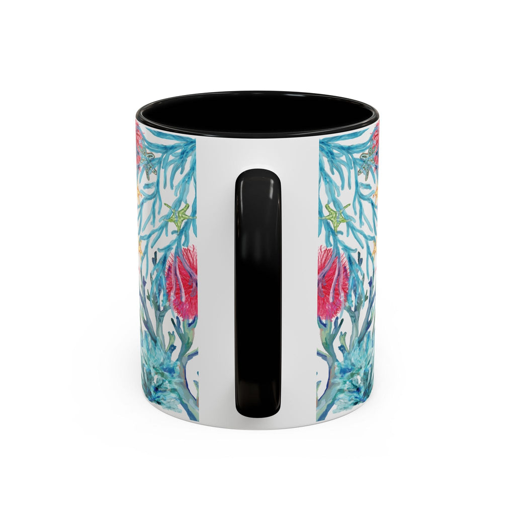 Ocean - Inspired Two Tone Coffee Mugs - Blue Cava