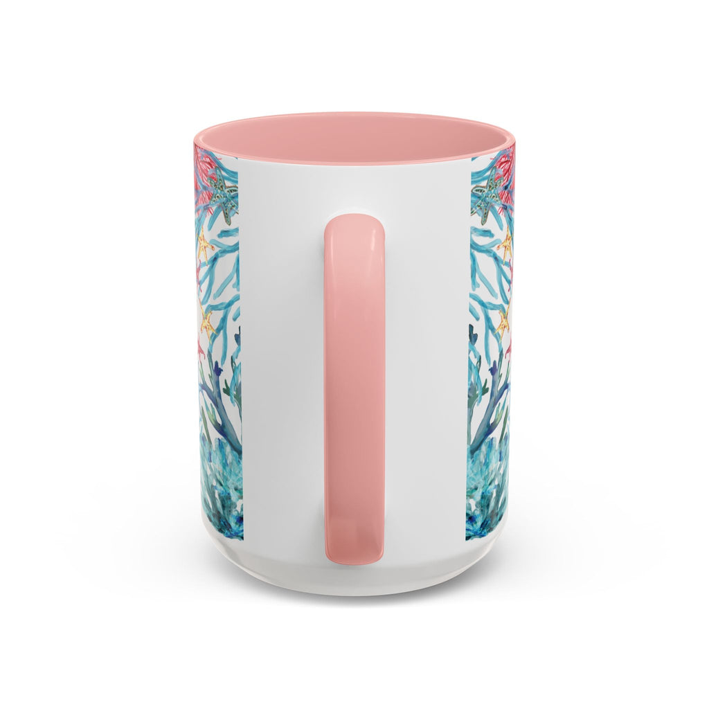 Ocean - Inspired Two Tone Coffee Mugs - Blue Cava