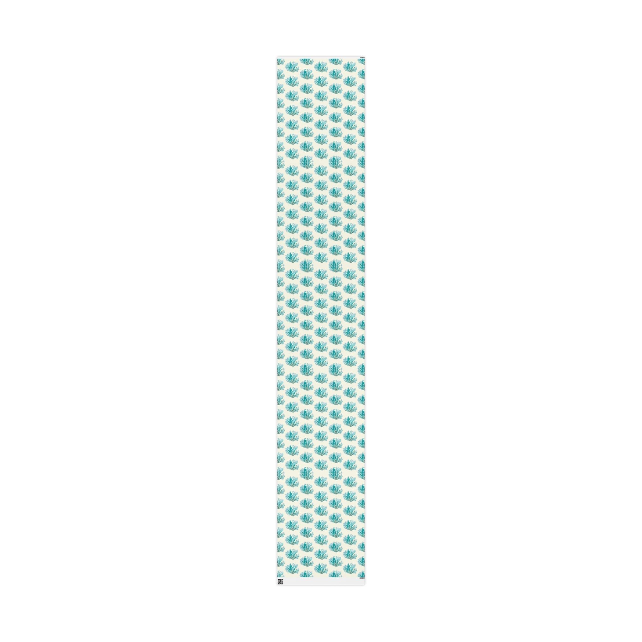 Ocean - Inspired Wrapping Paper for Coastal Gifts - Blue Cava
