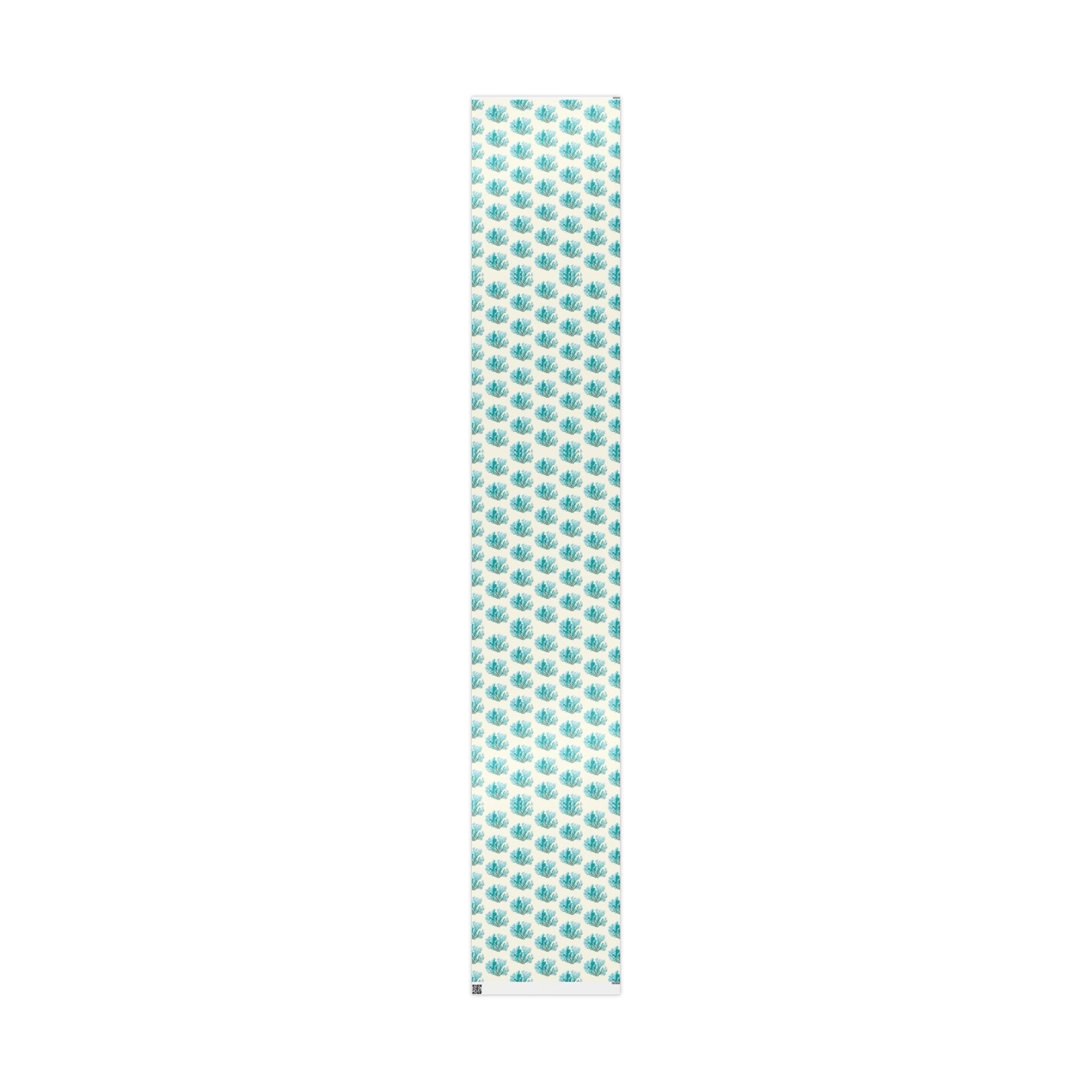 Ocean - Inspired Wrapping Paper for Coastal Gifts - Blue Cava