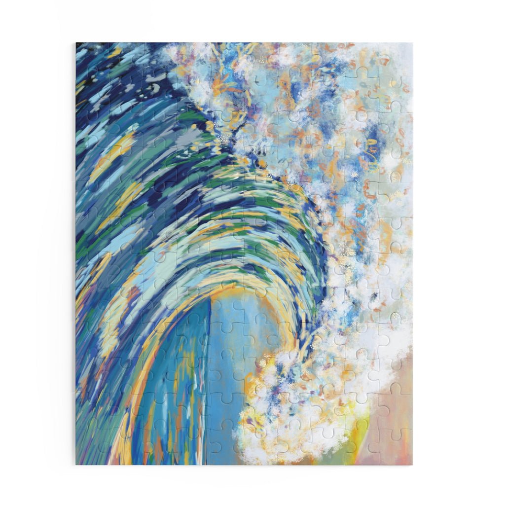 Ocean Wave Puzzles - (120, 252, 500 - Piece) - Blue Cava