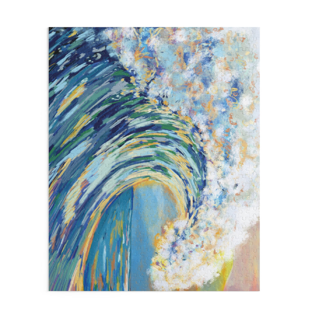 Ocean Wave Puzzles - (120, 252, 500 - Piece) - Blue Cava