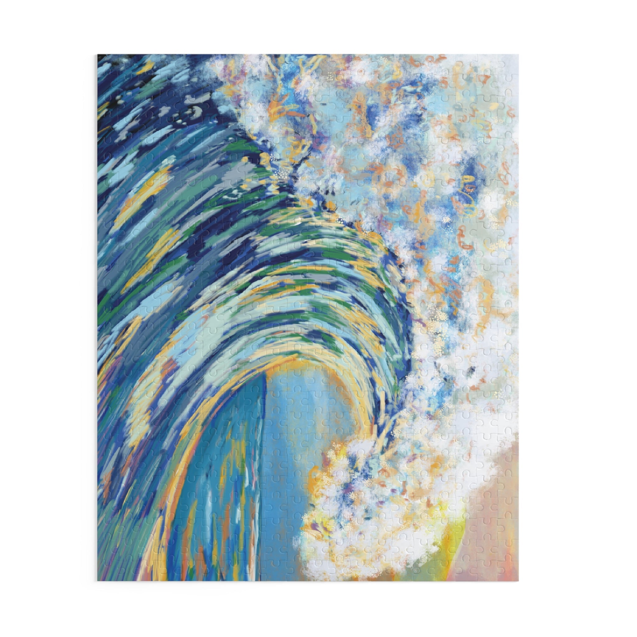 Ocean Wave Puzzles - (120, 252, 500 - Piece) - Blue Cava