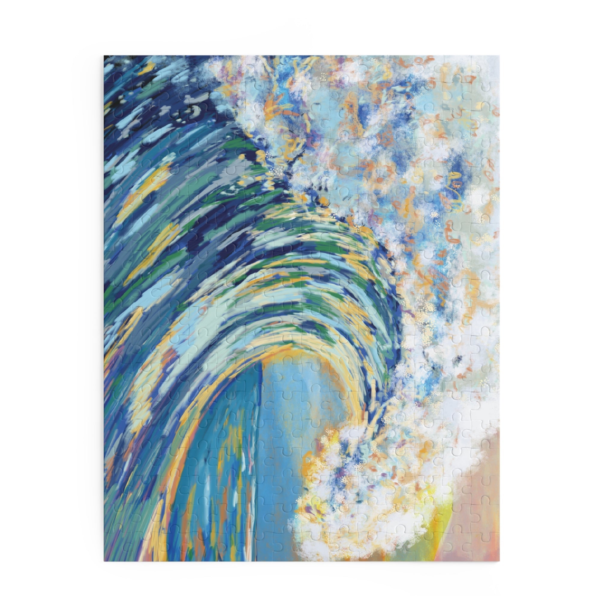 Ocean Wave Puzzles - (120, 252, 500 - Piece) - Blue Cava