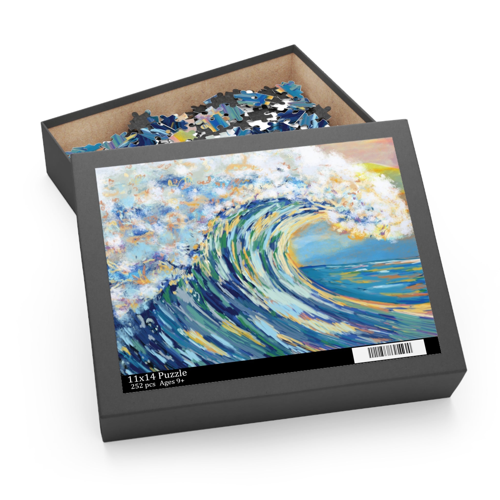 Ocean Wave Puzzles - (120, 252, 500 - Piece) - Blue Cava