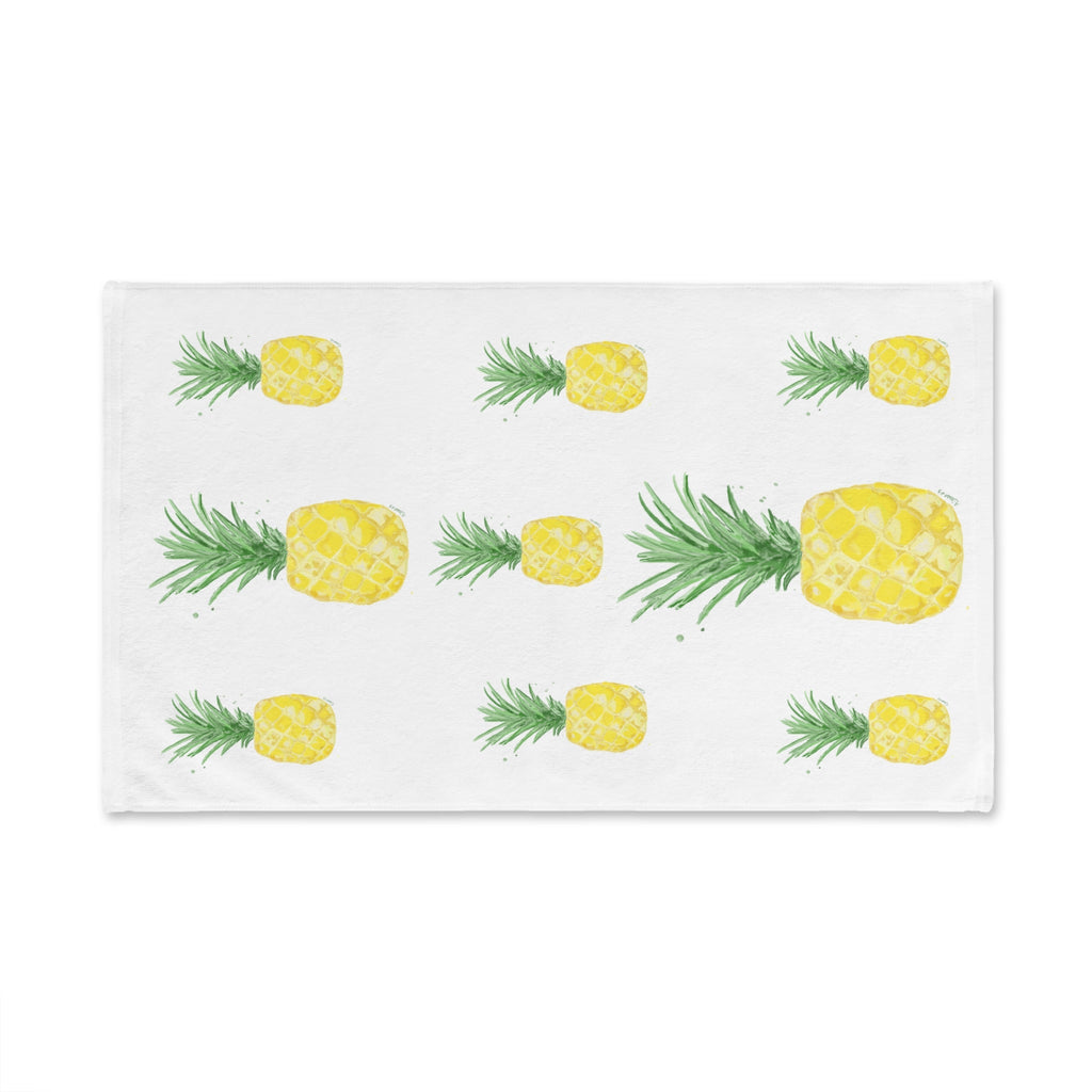 Pineapple Cotton Hand Towel - Blue Cava