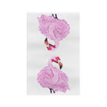 Pink Flamingo Microfiber Waffle Kitchen Towel — Tropical Kitchen Décor - Blue Cava