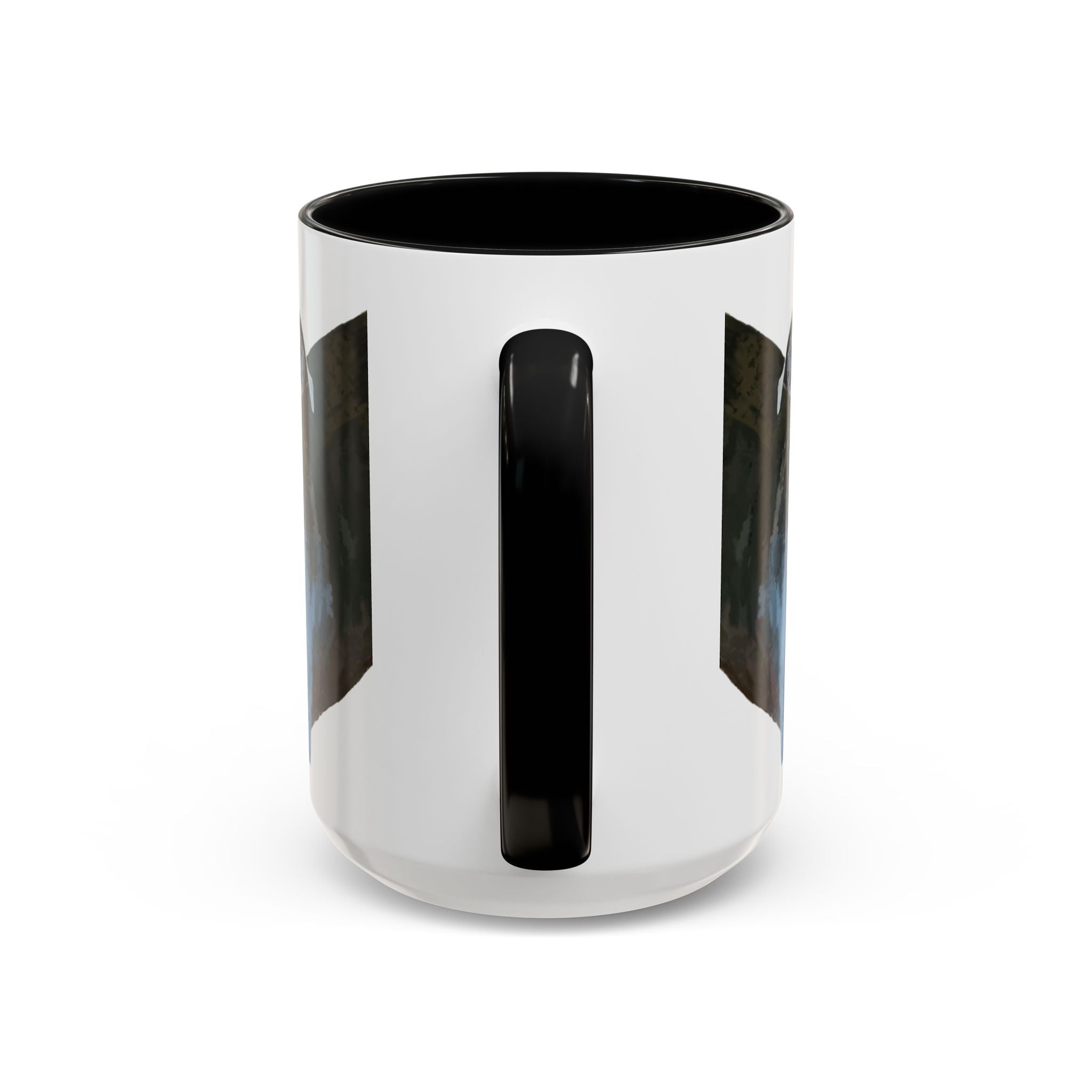 Pitbull “Diesel” Two Tone Ceramic Coffee Mugs - Blue Cava