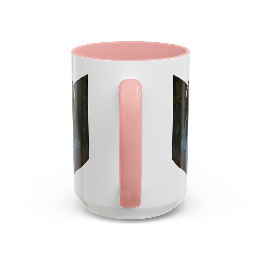 Pitbull “Diesel” Two Tone Ceramic Coffee Mugs - Blue Cava