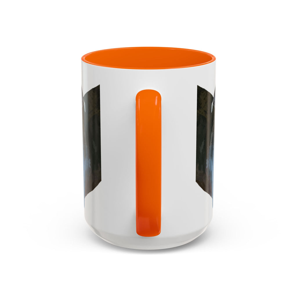 Pitbull “Diesel” Two Tone Ceramic Coffee Mugs - Blue Cava