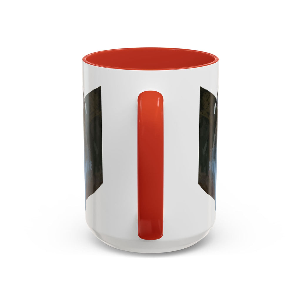 Pitbull “Diesel” Two Tone Ceramic Coffee Mugs - Blue Cava