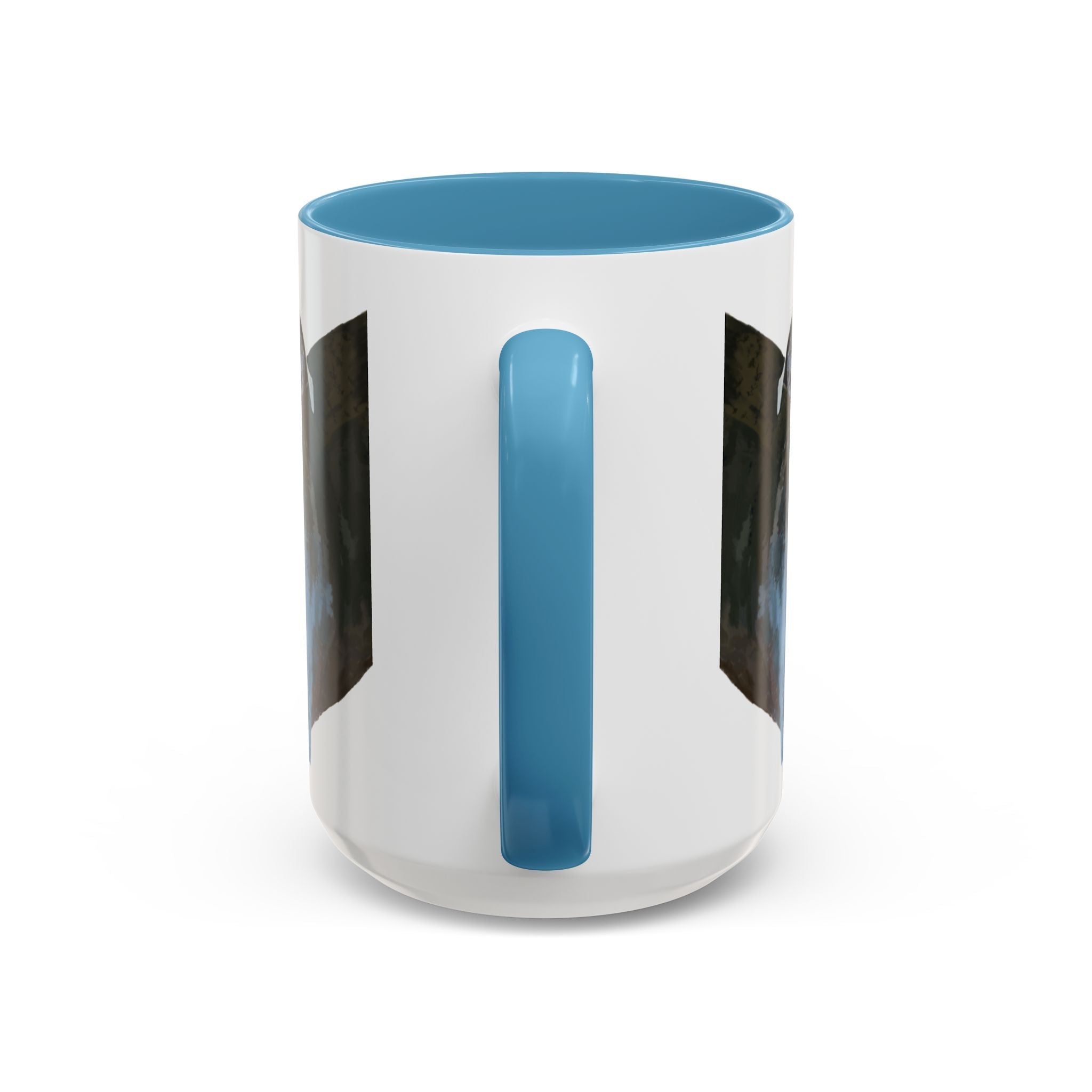 Pitbull “Diesel” Two Tone Ceramic Coffee Mugs - Blue Cava