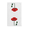 Poppy Cotton Hand Towel - Blue Cava