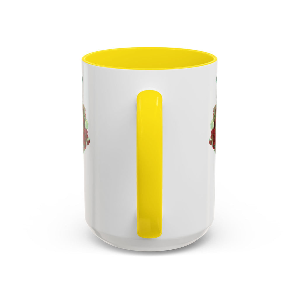 Rooster Two Tone Ceramic Coffee Mugs - Blue Cava