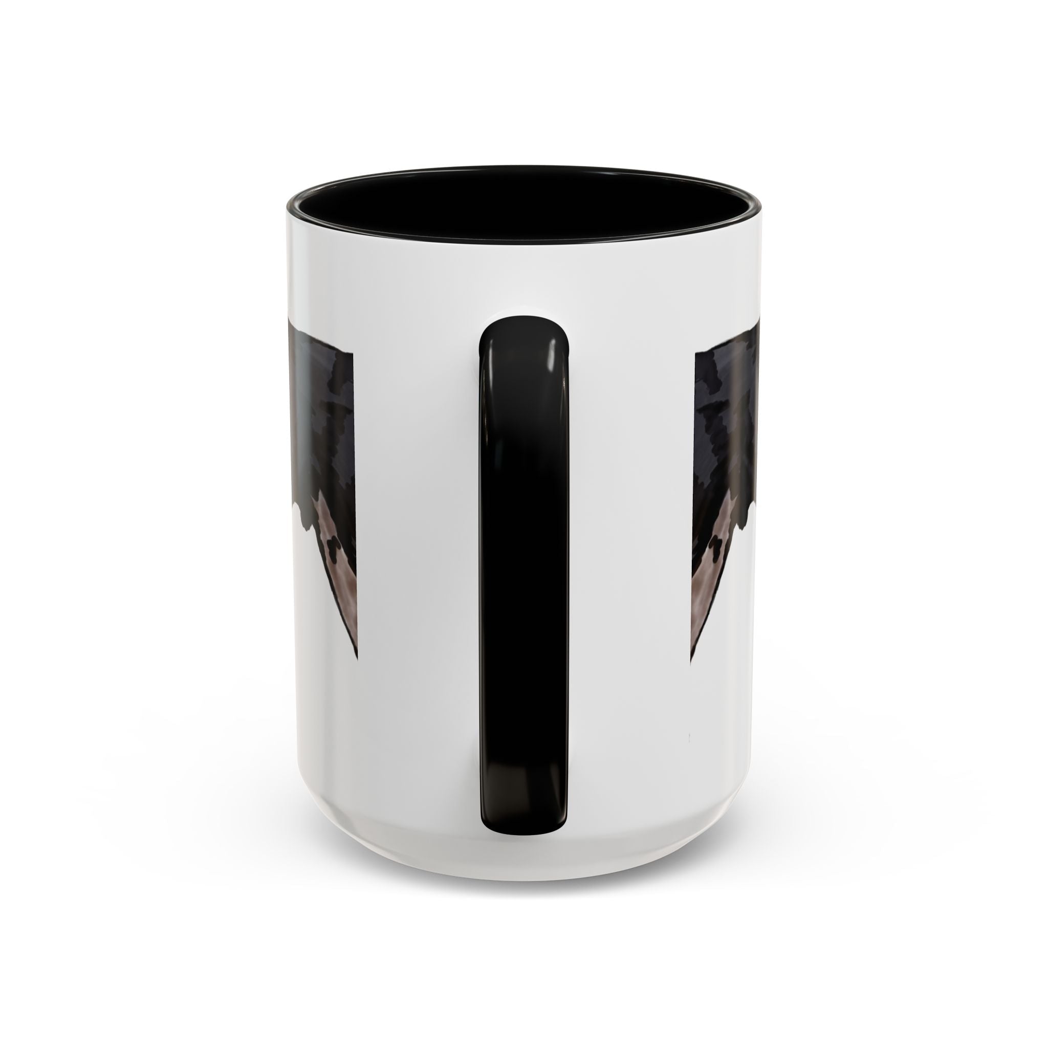 Rottweiler Two Tone Ceramic Coffee Mugs - Blue Cava