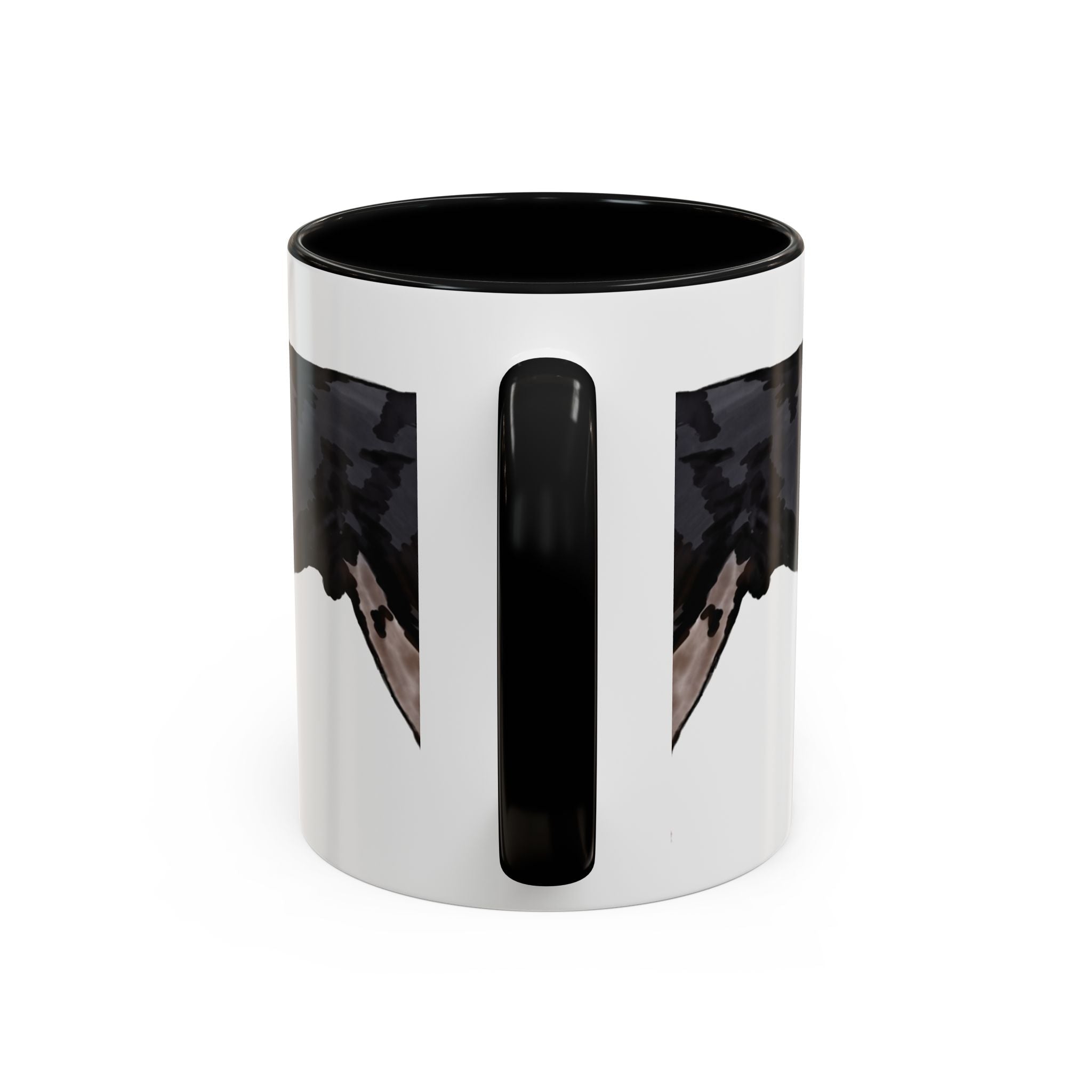Rottweiler Two Tone Ceramic Coffee Mugs - Blue Cava