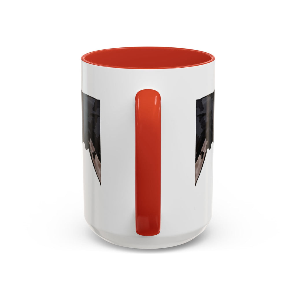 Rottweiler Two Tone Ceramic Coffee Mugs - Blue Cava