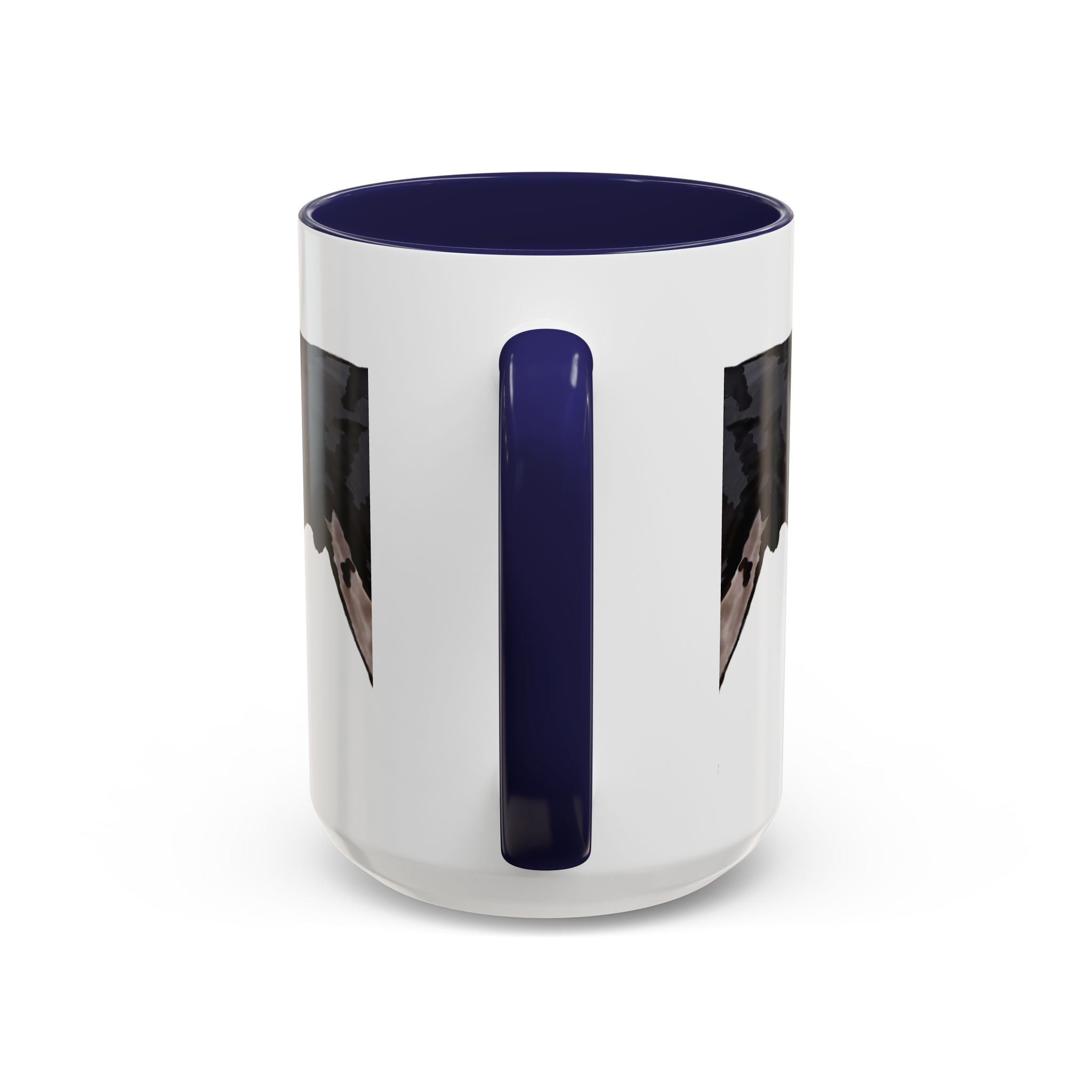 Rottweiler Two Tone Ceramic Coffee Mugs - Blue Cava