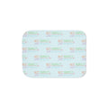 Sherpa Blanket - "Not Perfect, Just Forgiven" Cozy Throw for Self - Love & Gift - Blue Cava