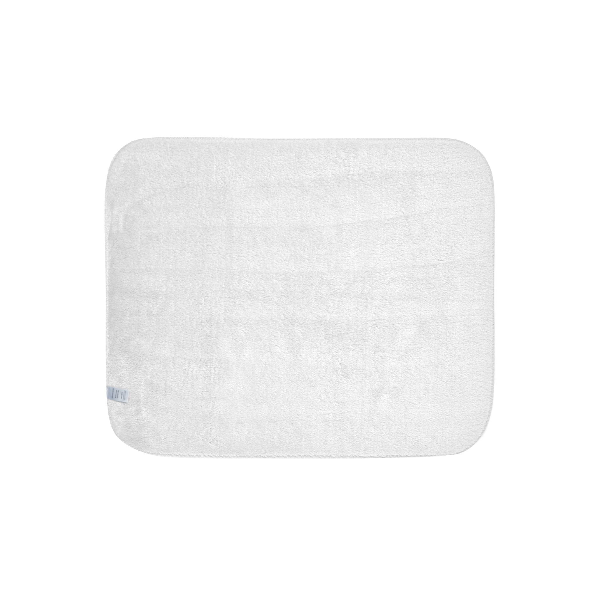 Sherpa Blanket - "Not Perfect, Just Forgiven" Cozy Throw for Self - Love & Gift - Blue Cava