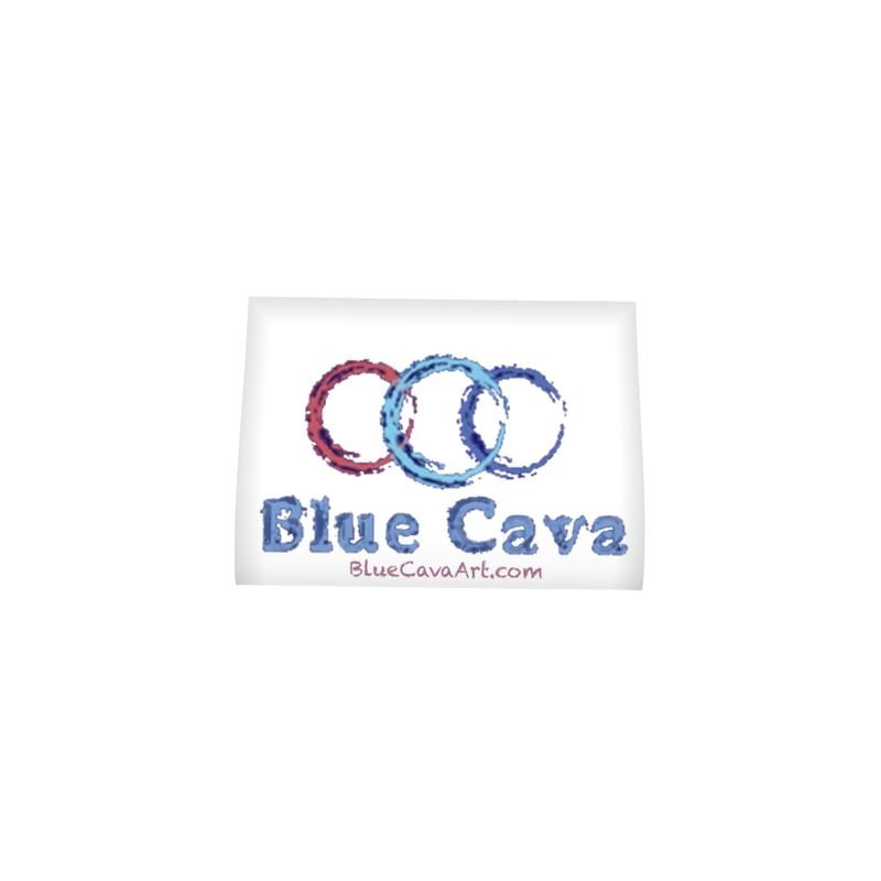 Southport Globe 14" Towel - Blue Cava