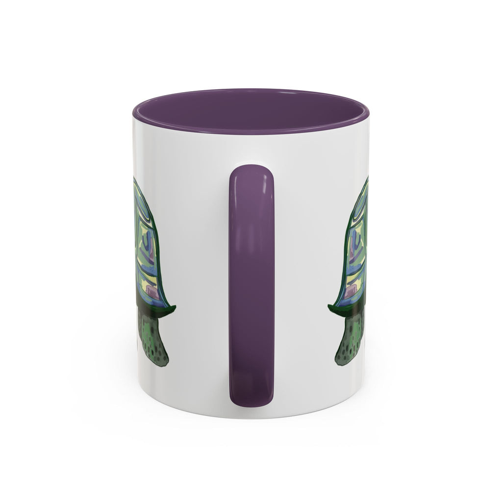 Stewie Sea Turtle Two Tone Ceramic Mug - 11oz & 15oz - Blue Cava