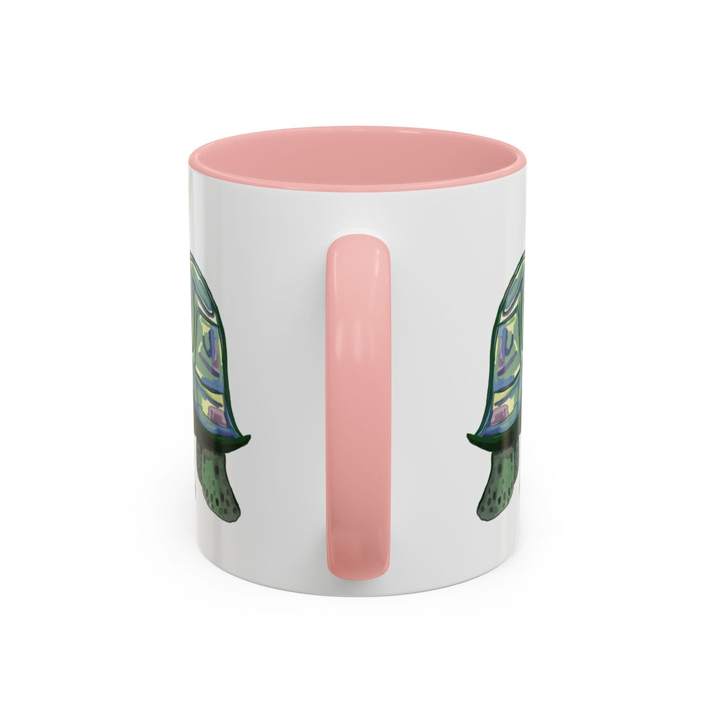 Stewie Sea Turtle Two Tone Ceramic Mug - 11oz & 15oz - Blue Cava