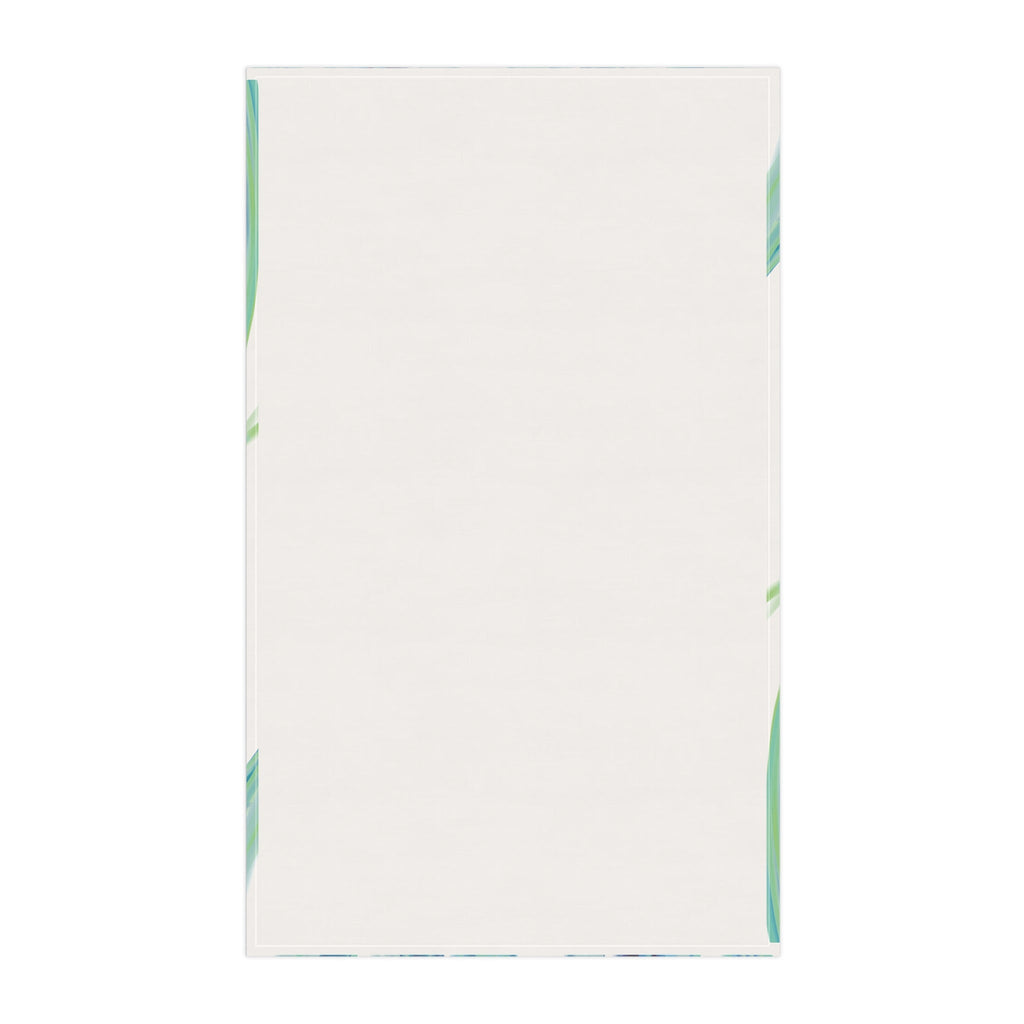 Swimming Sea Turtle Kitchen Linen Tea Towel — Coastal - Blue Cava