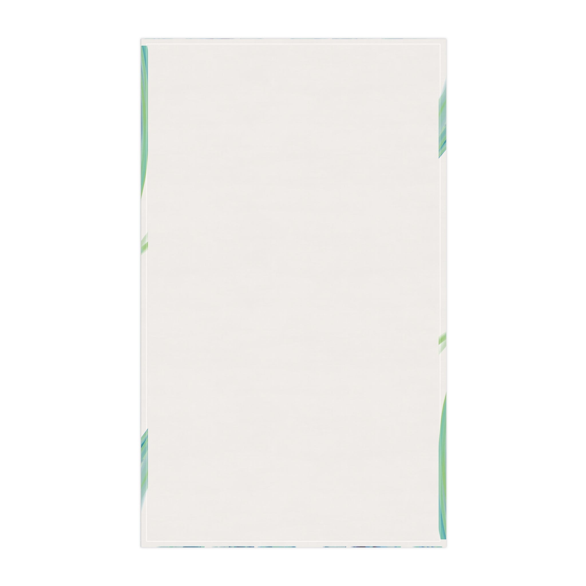 Swimming Sea Turtle Kitchen Linen Tea Towel — Coastal - Blue Cava