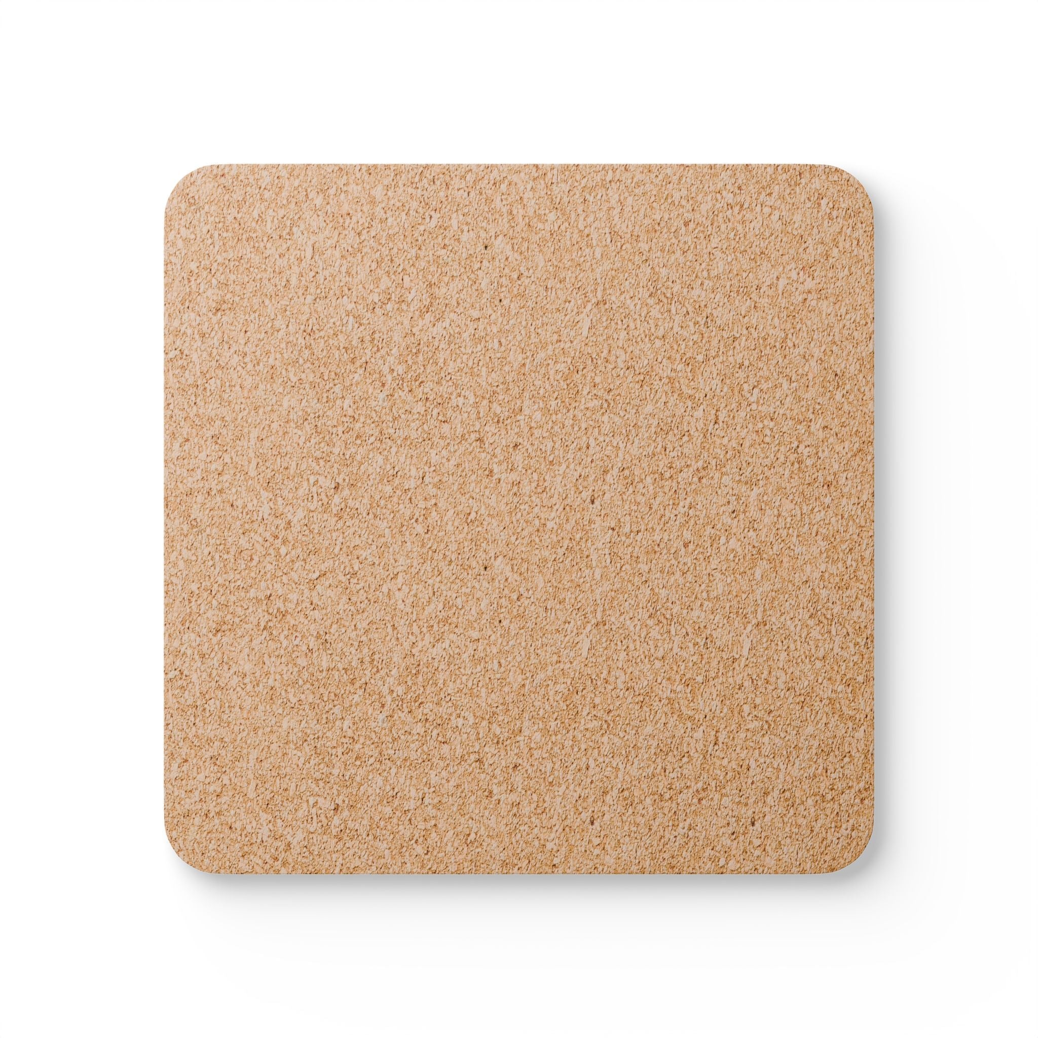 Vibrant Peacock Cork Coaster Set - Colorful Drink Coasters for Home Decor - Blue Cava