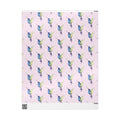 Whimsical Hummingbird Wrapping Paper | Eco-Friendly in matte or glossy available in 30 x 36, 30 x 72 or 30 x 180 - Blue Cava