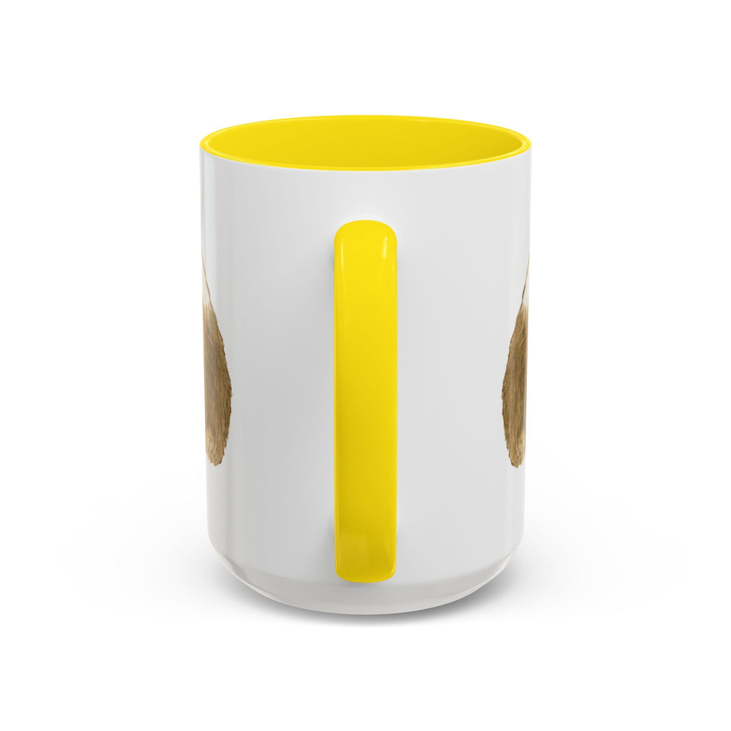 Wishbone Guinea Pig Two Tone Ceramic Coffee Mugs - Blue Cava