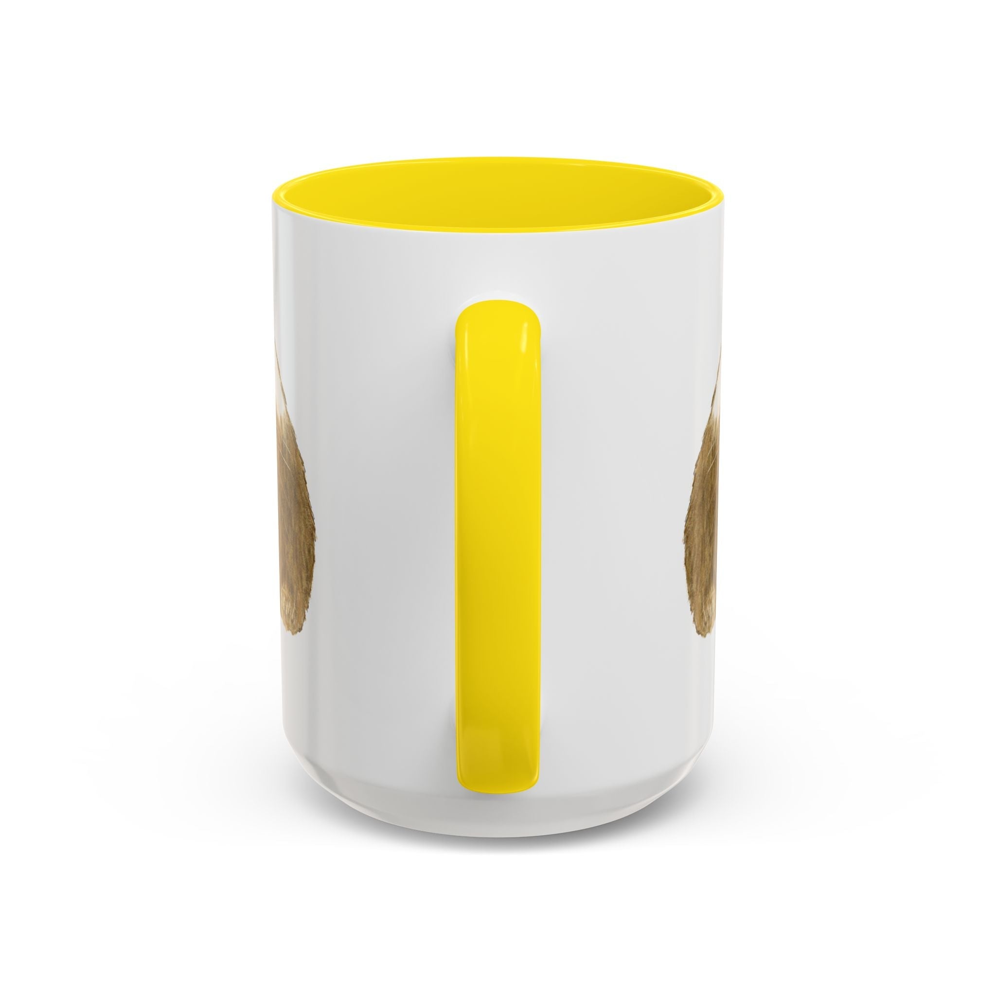 Wishbone Guinea Pig Two Tone Ceramic Coffee Mugs - Blue Cava