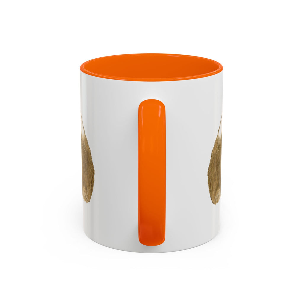 Wishbone Guinea Pig Two Tone Ceramic Coffee Mugs - Blue Cava