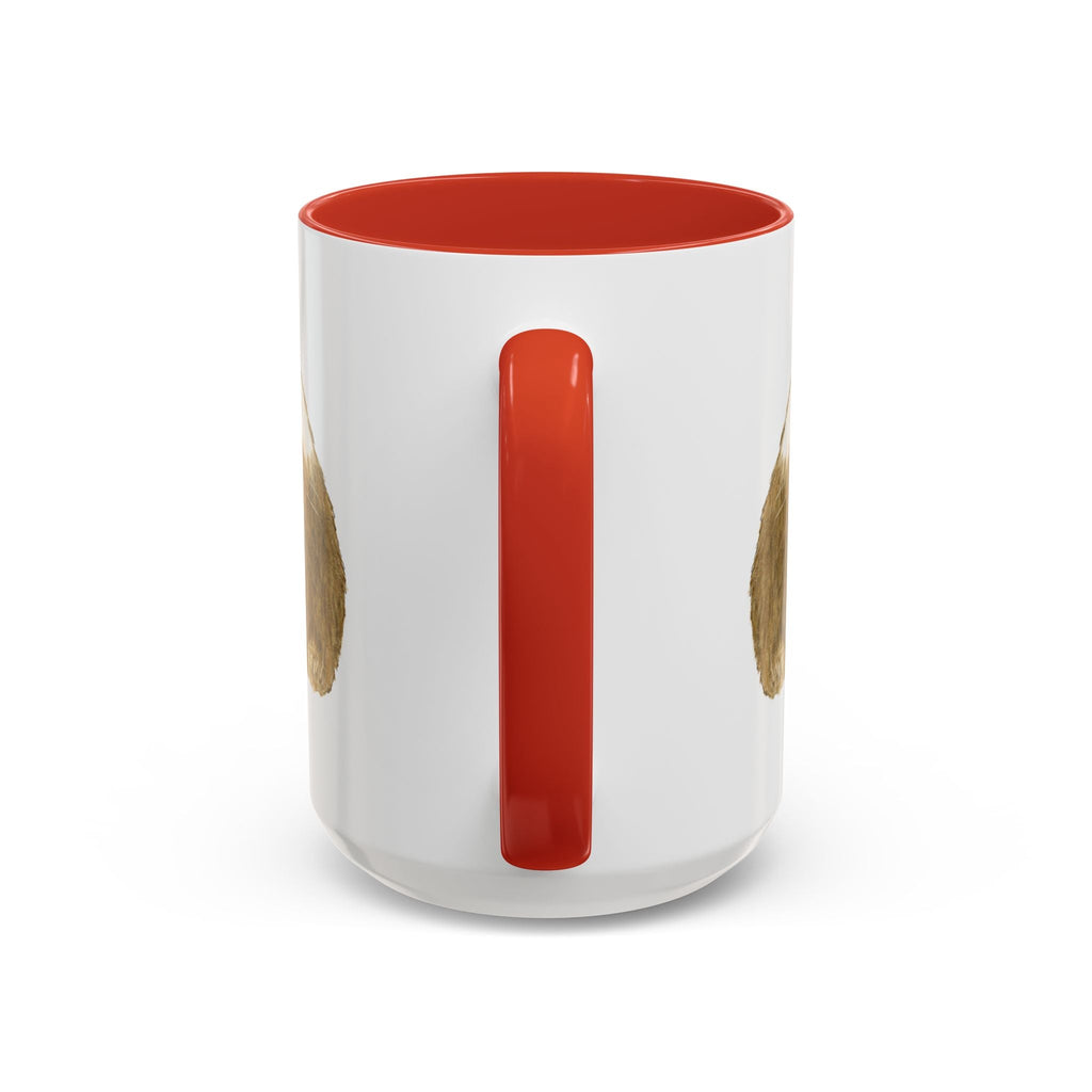 Wishbone Guinea Pig Two Tone Ceramic Coffee Mugs - Blue Cava