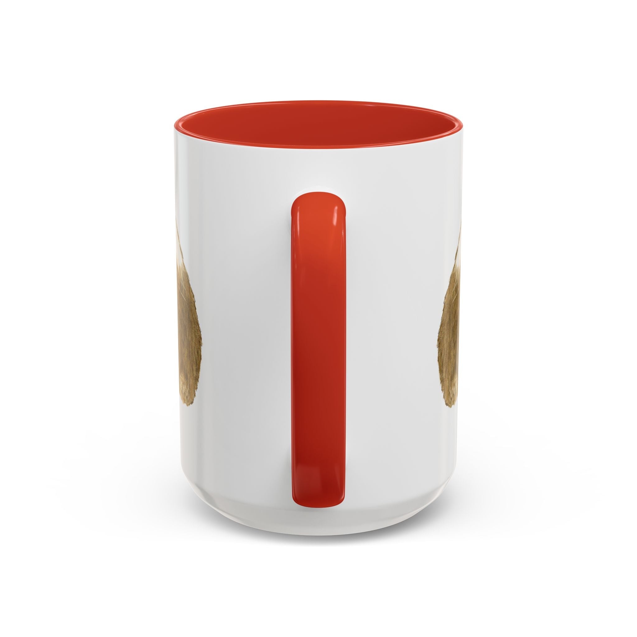 Wishbone Guinea Pig Two Tone Ceramic Coffee Mugs - Blue Cava