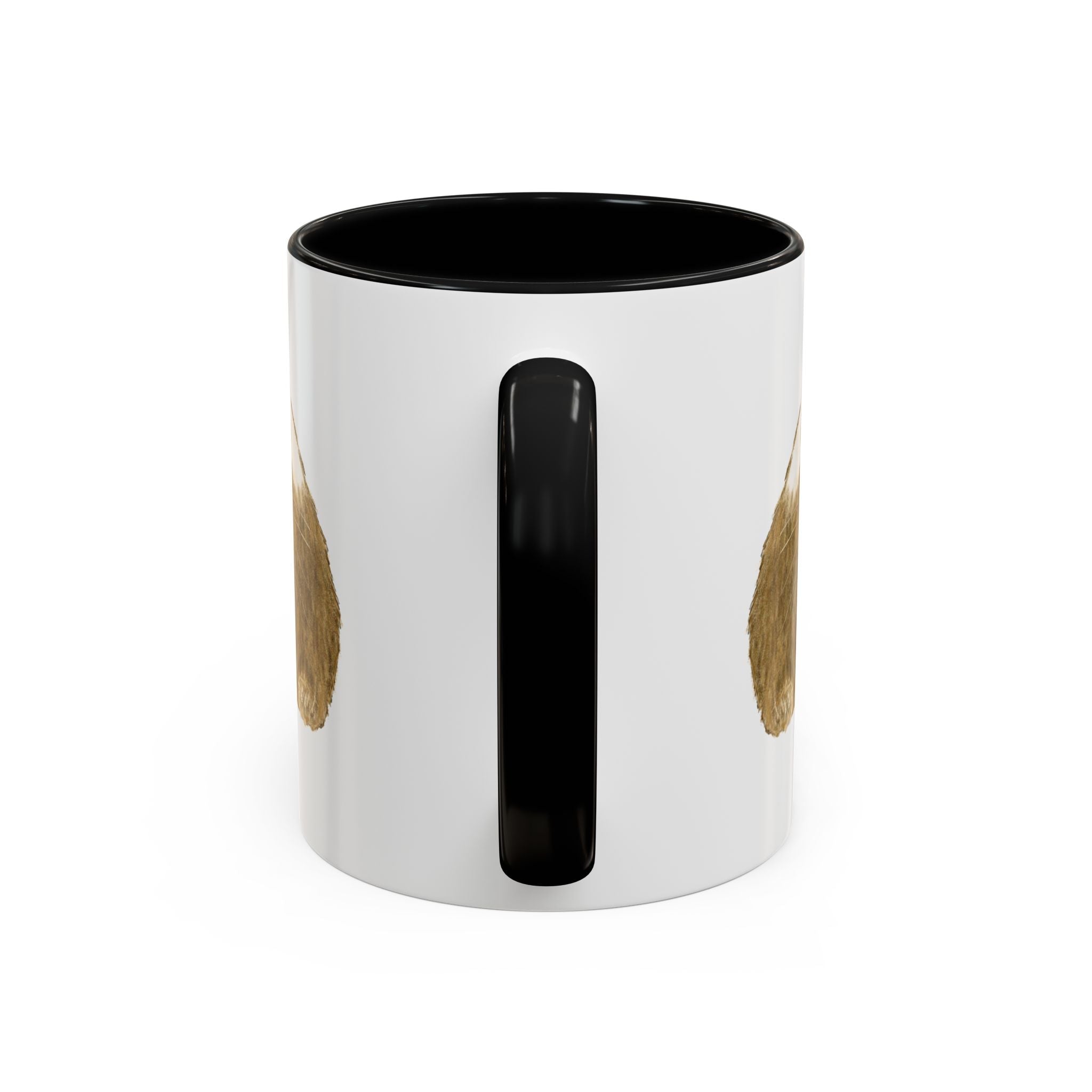 Wishbone Guinea Pig Two Tone Ceramic Coffee Mugs - Blue Cava