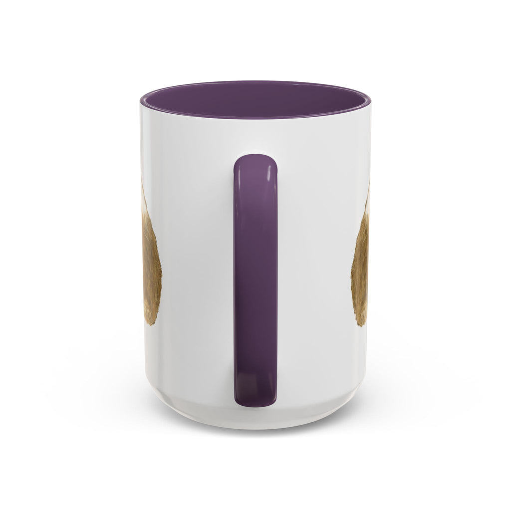 Wishbone Guinea Pig Two Tone Ceramic Coffee Mugs - Blue Cava