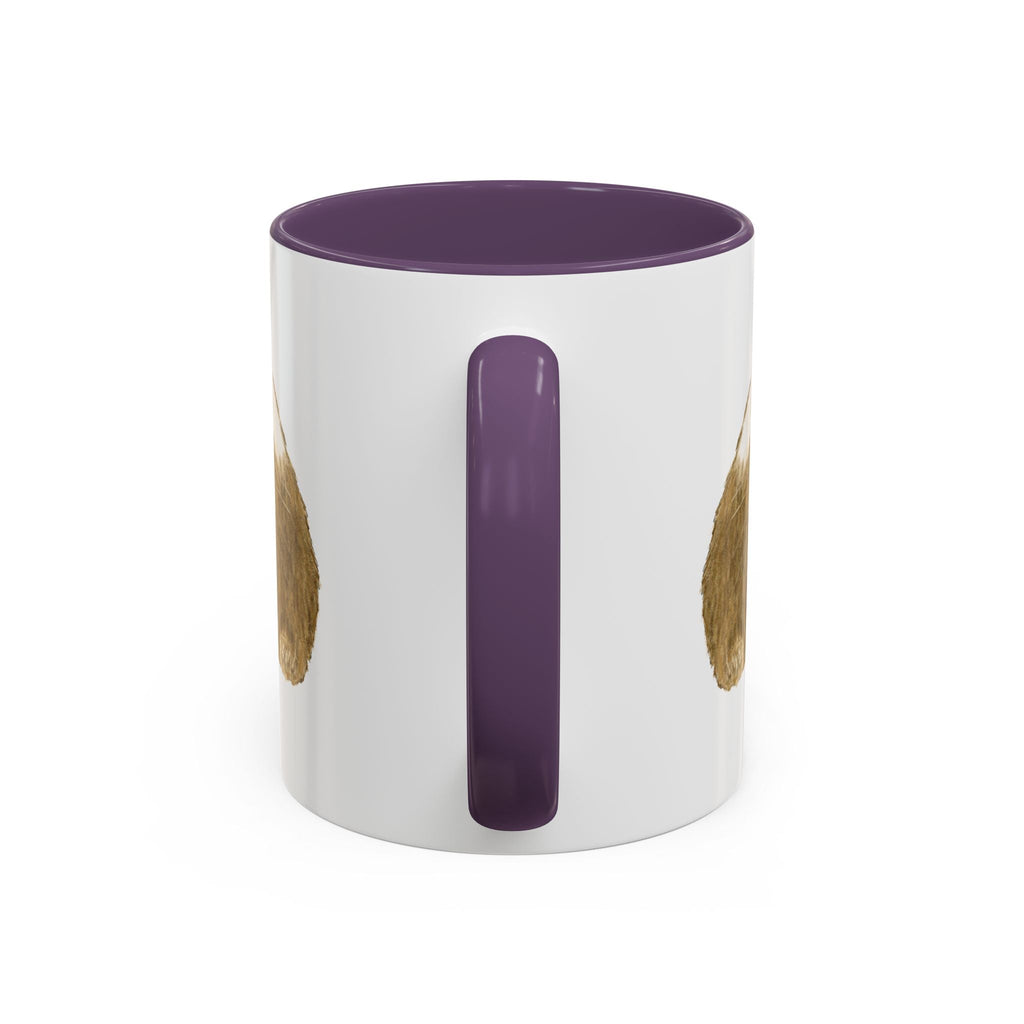 Wishbone Guinea Pig Two Tone Ceramic Coffee Mugs - Blue Cava