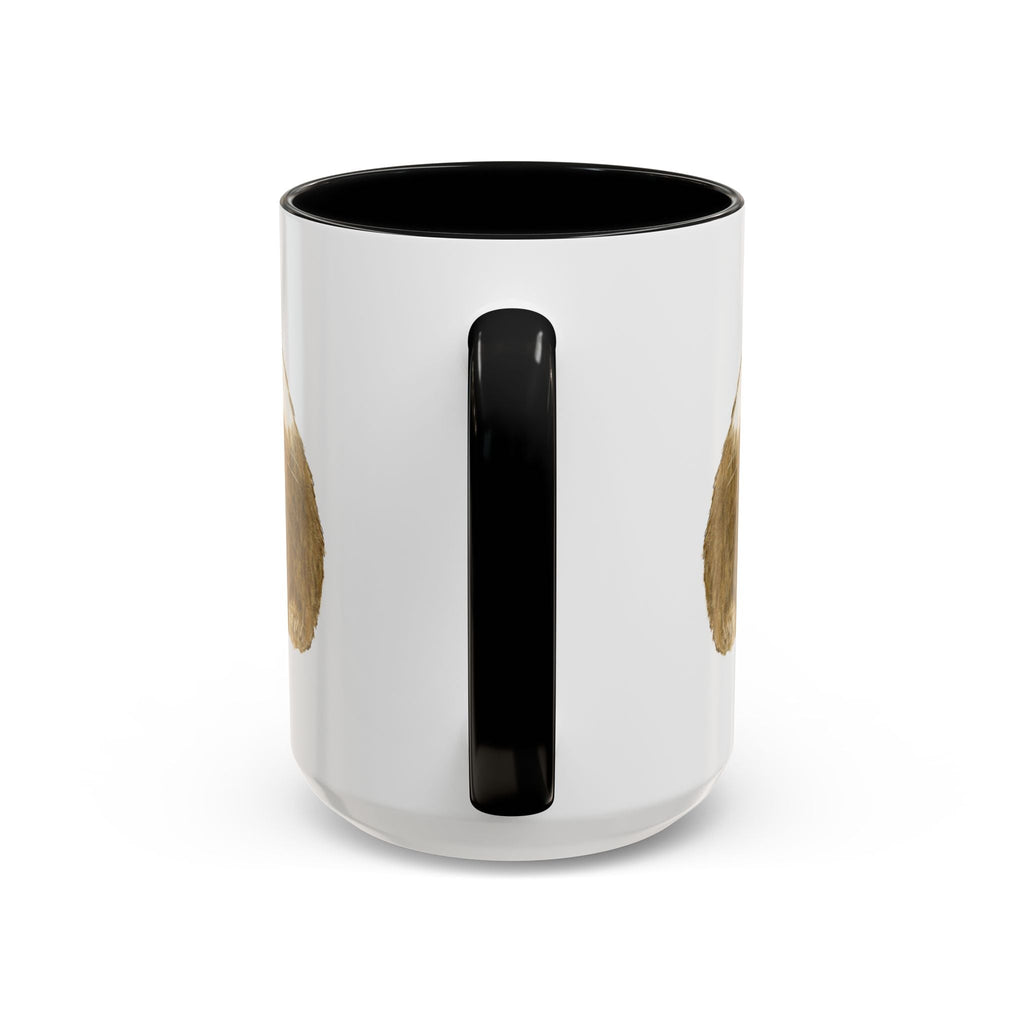 Wishbone Guinea Pig Two Tone Ceramic Coffee Mugs - Blue Cava