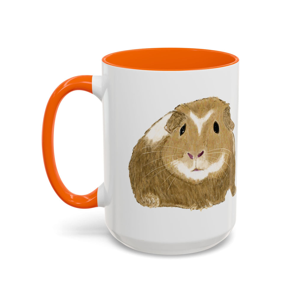 Wishbone Guinea Pig Two Tone Ceramic Coffee Mugs - Blue Cava