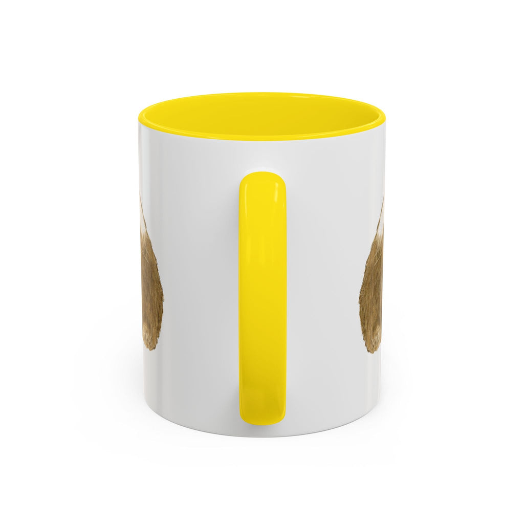 Wishbone Guinea Pig Two Tone Ceramic Coffee Mugs - Blue Cava