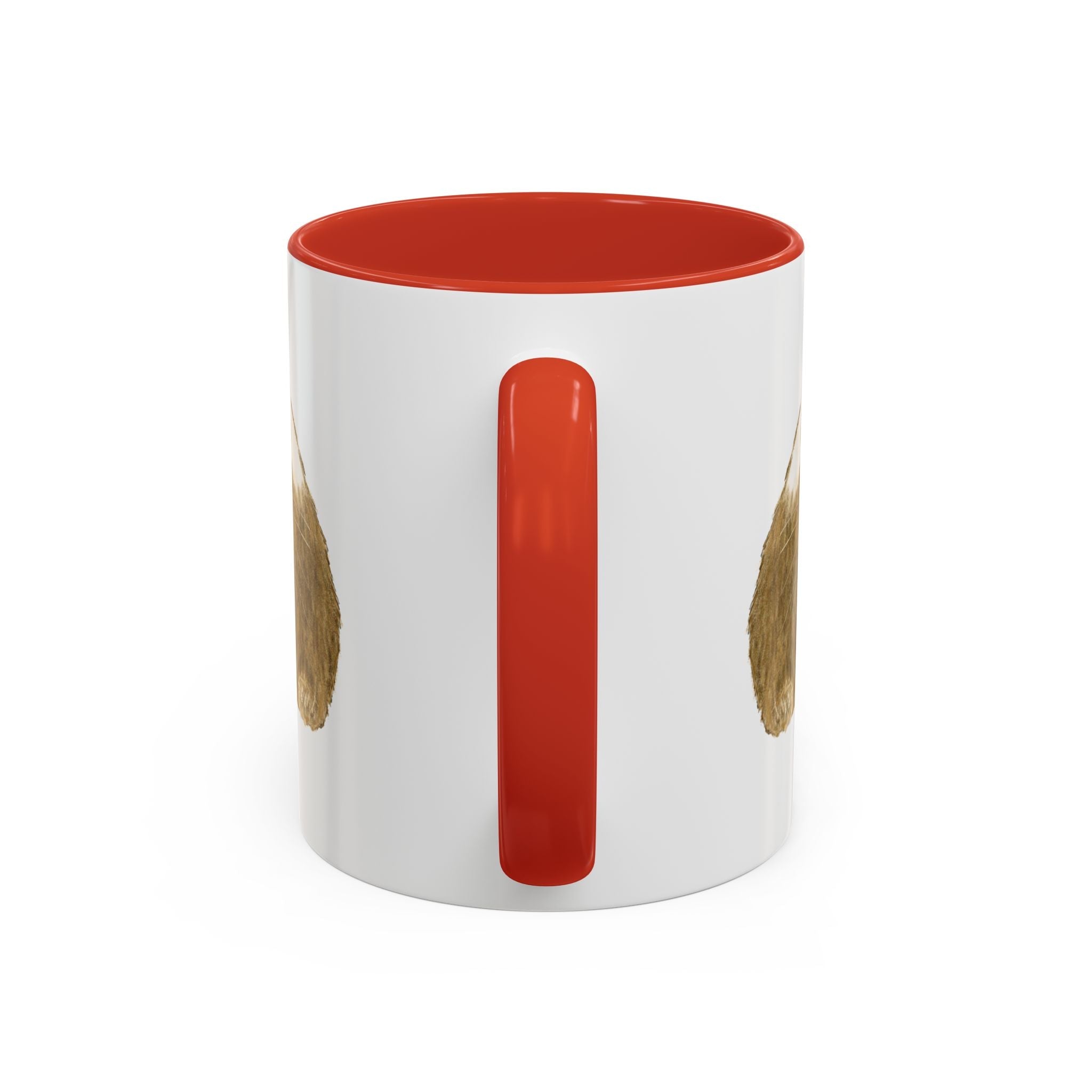Wishbone Guinea Pig Two Tone Ceramic Coffee Mugs - Blue Cava